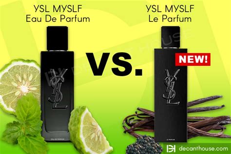 myslf le parfum vs edp